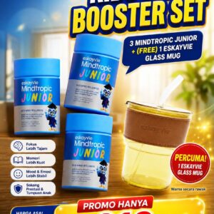 3 Botol Mindtropic Junior - Kids Mind Booster Set